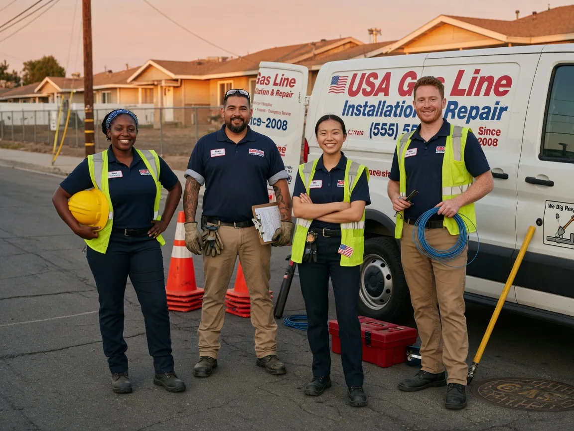 Gas Line Installation company in Irvington, IL